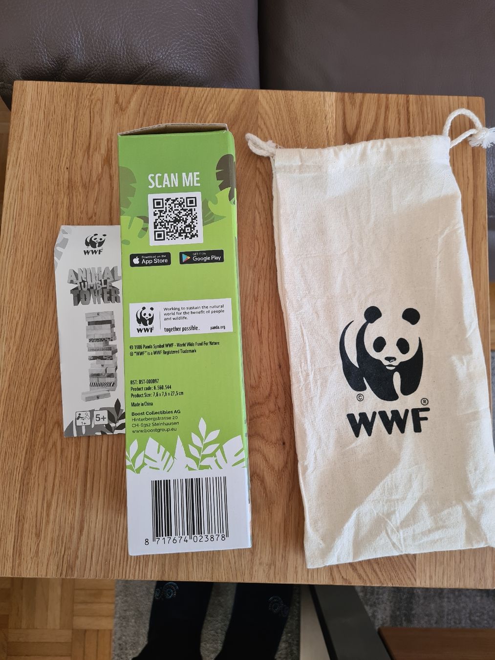 Giochi: WWF Animal Tumble Tower Spiel neu – Nuovo e nell'imballaggio originale da Winterthur venduto da Jana1701 2