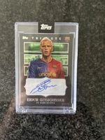 Topps Triplete Eidur Gudjohnsen FC Barcelona Autogramm