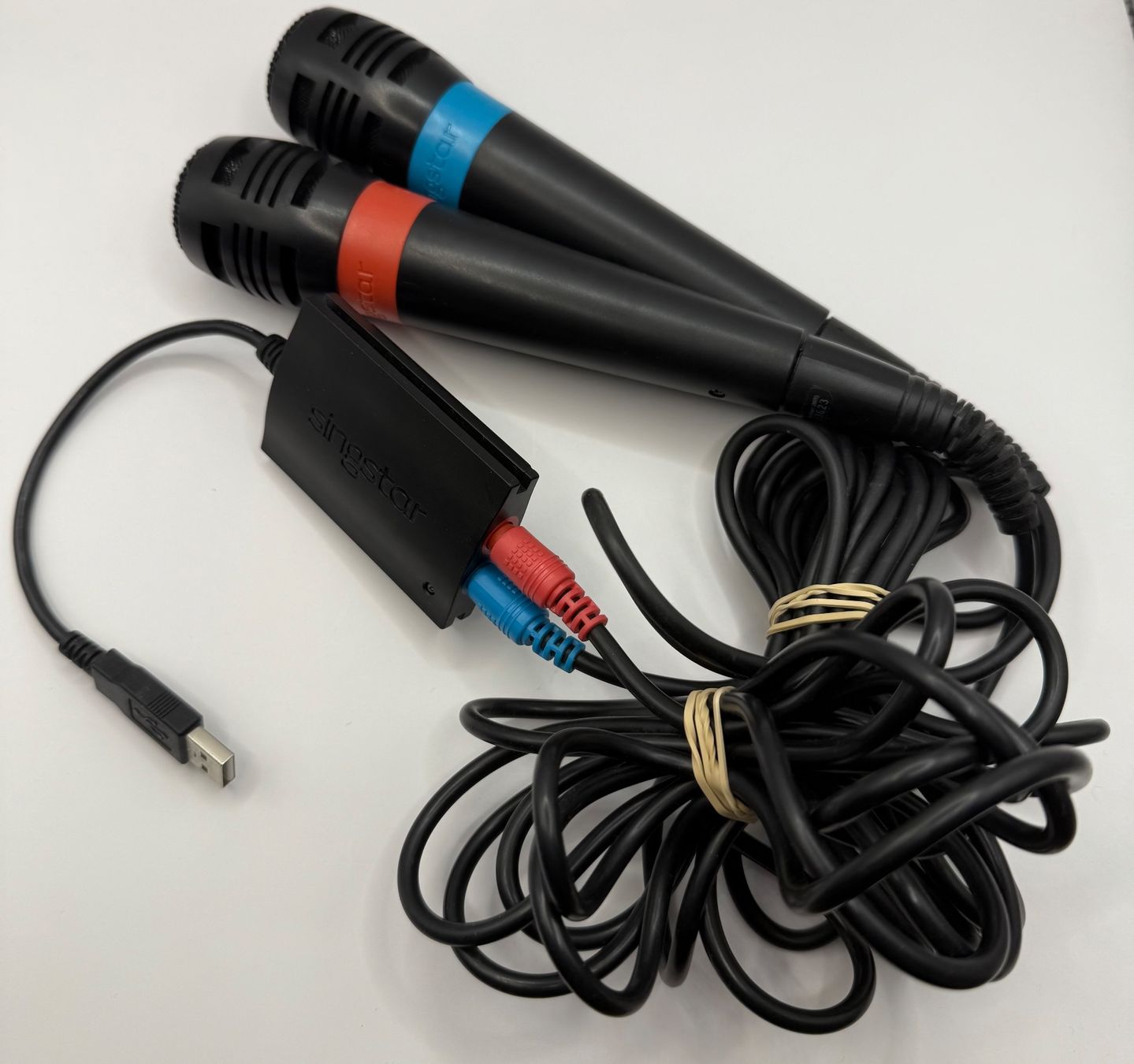 Sony Microfoni: PS2 Original SingStar Mikrofone / USB Adapter Sony Blis – Usato da Dietikon venduto da gab_qz7y