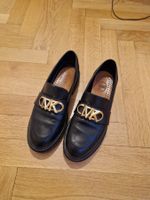Mocassins Michael Kors noir en cuir