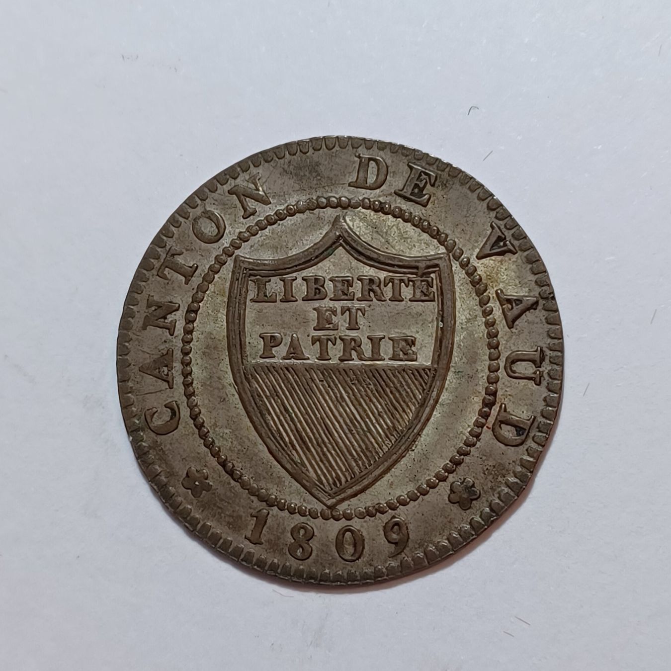 Tutti le monete: 1/2 Batzen 1809 Waadt – Usato da Pfäffikon ZH venduto da Schweizer_Muenzen 1