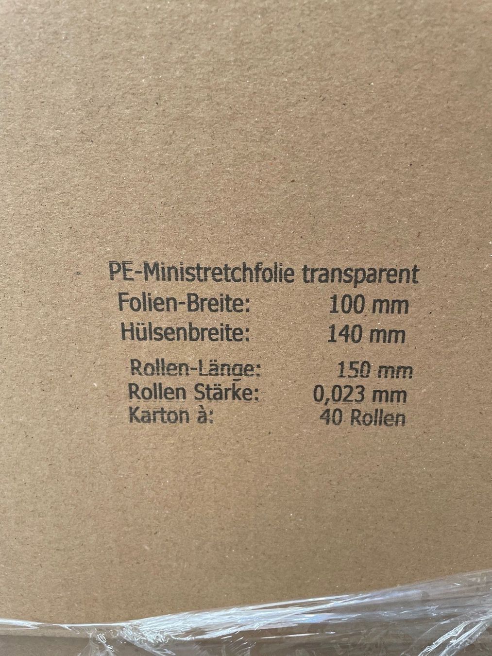 Altro per stoccaggio & trasporto: Stretchfolie mini 10 Rollen – Nuovo (secondo la descrizione) da Heerbrugg venduto da ProBau-Liq 1