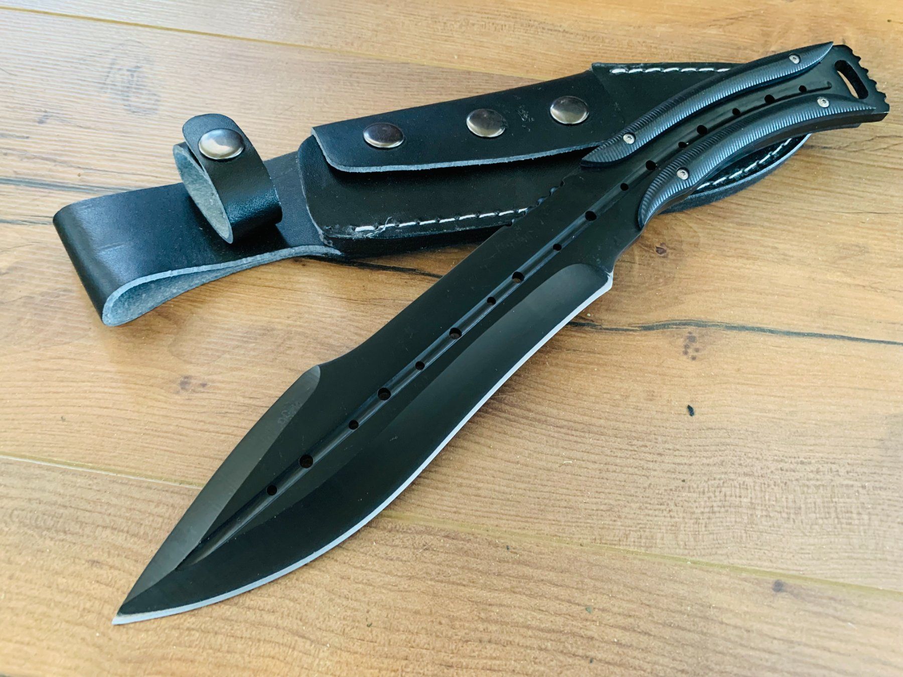 Accessori: Lieutenant Colonel SCHWARZ Messer 33cm NEU – Nuovo e nell'imballaggio originale da Bergdietikon venduto da shopAgent 5