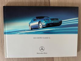 Brochure Mercedes Benz Les Coupés Classe CL - 06/2001 Neuve