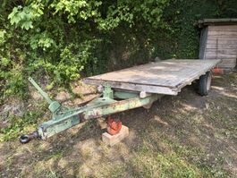 Anhänger Flachwagen mit Holzplattform gebraucht
