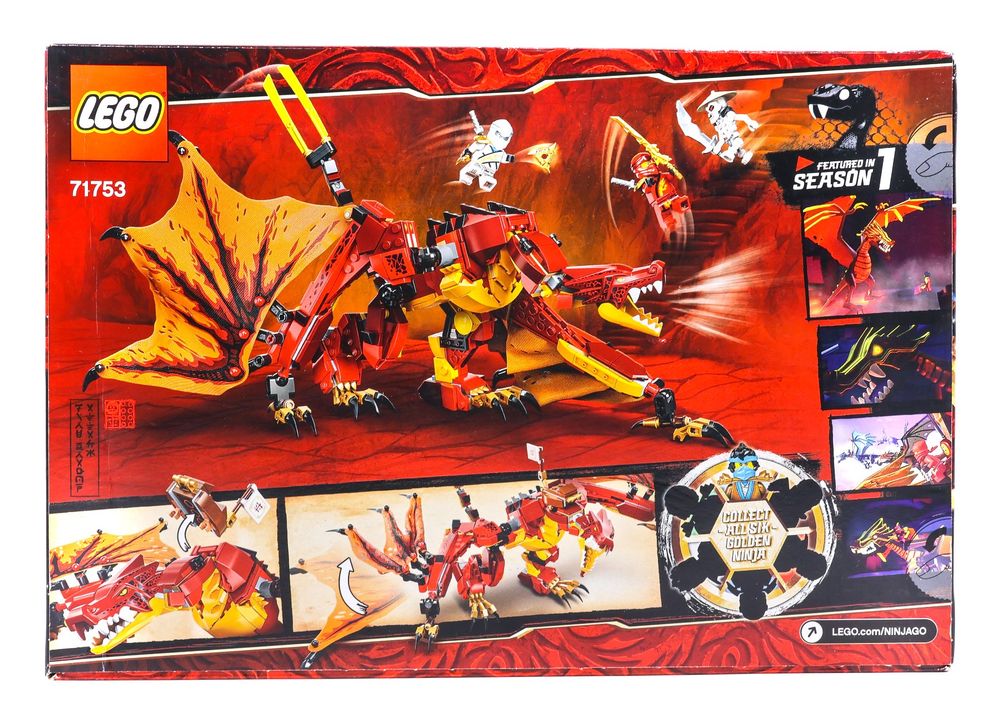 71753 LEGO Ninjago Legacy Fire Dragon Attack - NEW | Kaufen auf Ricardo