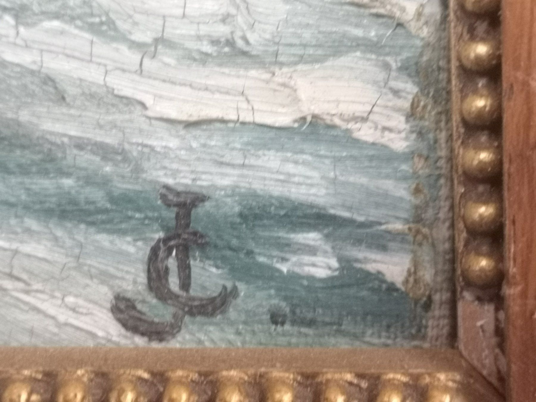 Dipinti: HUILE SUR TOILE SIGNÉE MONOGRAMME – Usato da Genève venduto da Qanil77 3