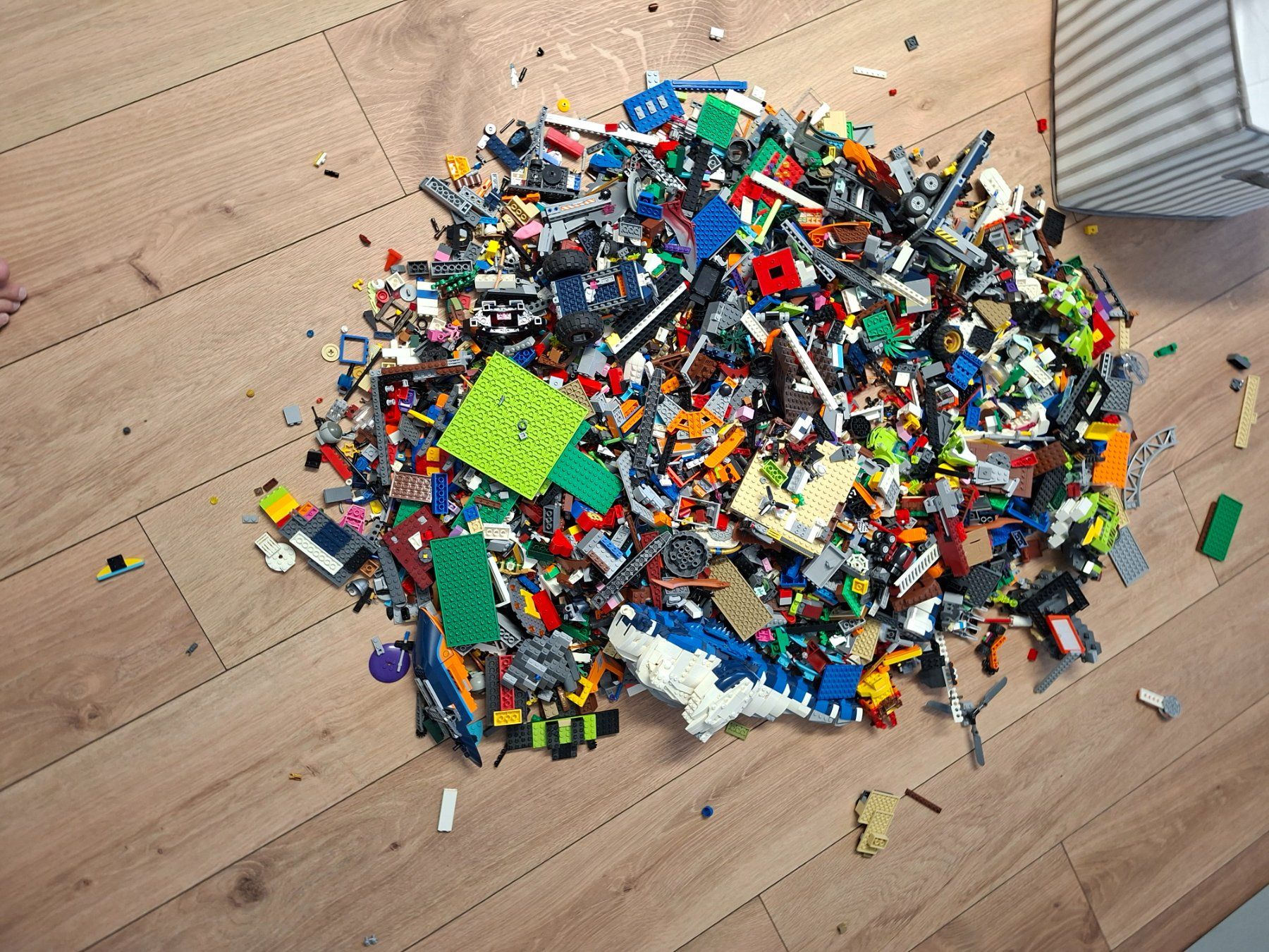 Lego Giocattoli: über 11 Kilo Lego diverses wie Bild – Usato da Winterthur venduto da Tiara