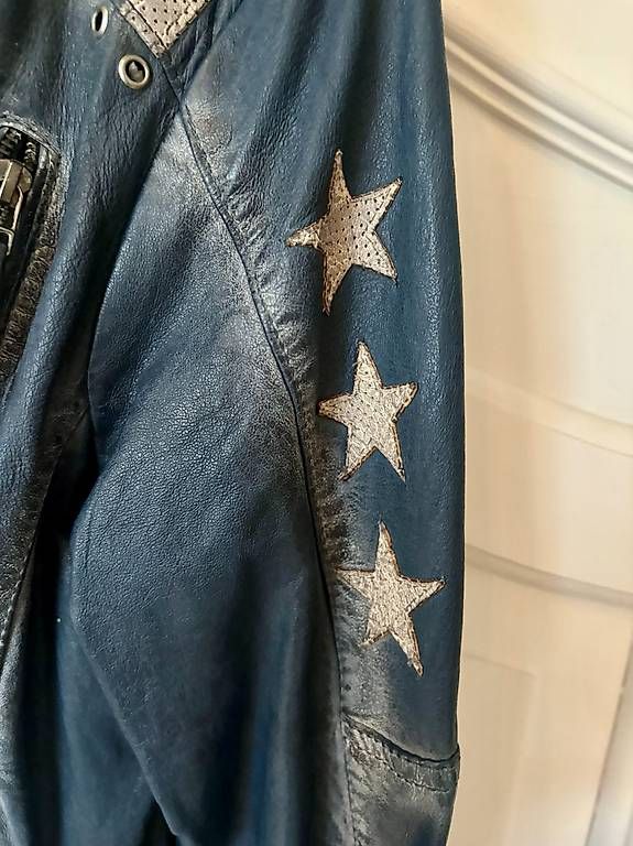 Vestes: Bikerjacke aus Echtleder – D'occasion à Gerlafingen par Flavia9 2