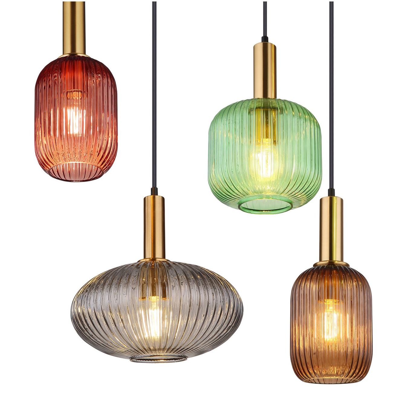 Lampadari & plafoniere: Pendelleuchte, Glas, 125 x 48 cm – Nuovo (secondo la descrizione) da Kreuzlingen venduto da Smart-Light 3