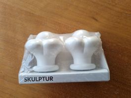 Skulptur Spitze für Vorhangstange
