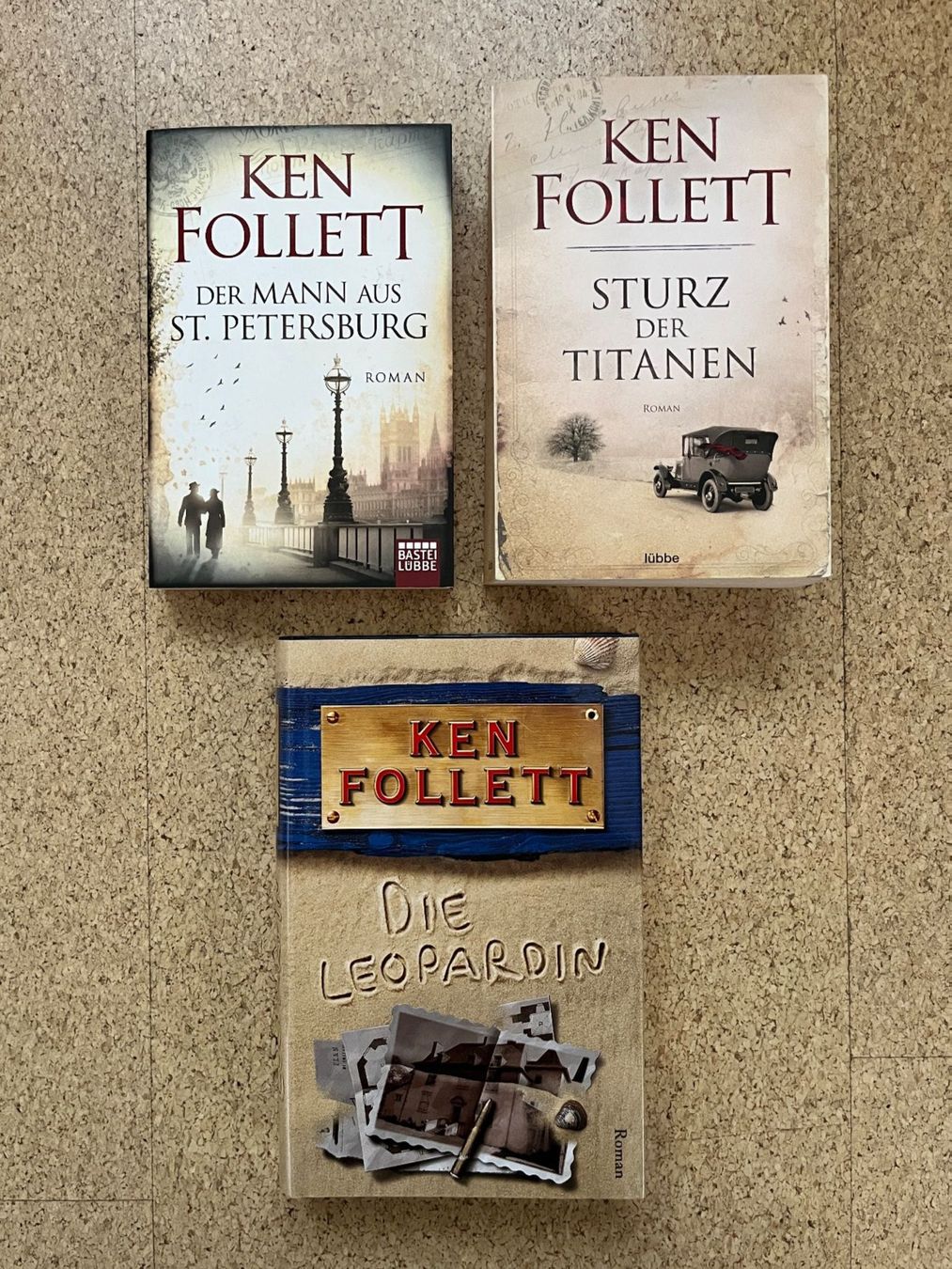 Bücher: Bücherpaket - 3 Bücher von Ken Follett – Gebraucht aus Grosswangen von Vita500