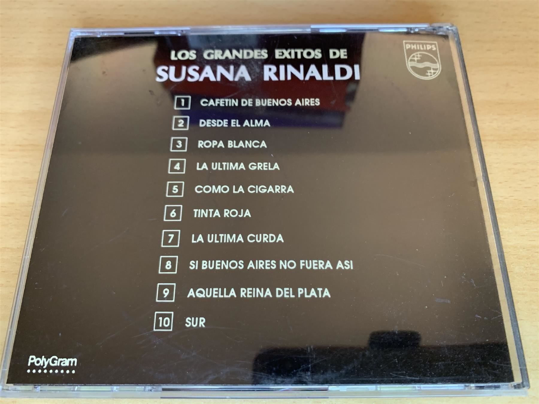 CD: Susana Rinaldi – Los Grandes Éxitos De – Usato da Rikon im Tösstal venduto da Alpenmutz 1