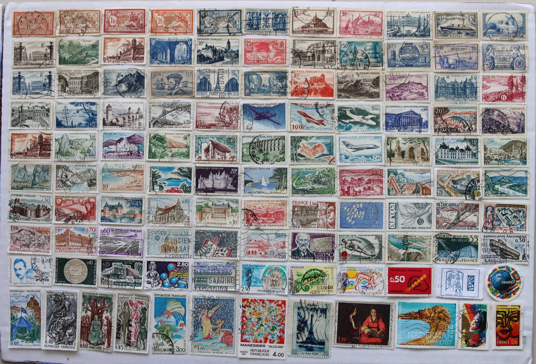 Tous les timbres: Briefmarken Frankreich – D'occasion à Oberentfelden par lakipul 2