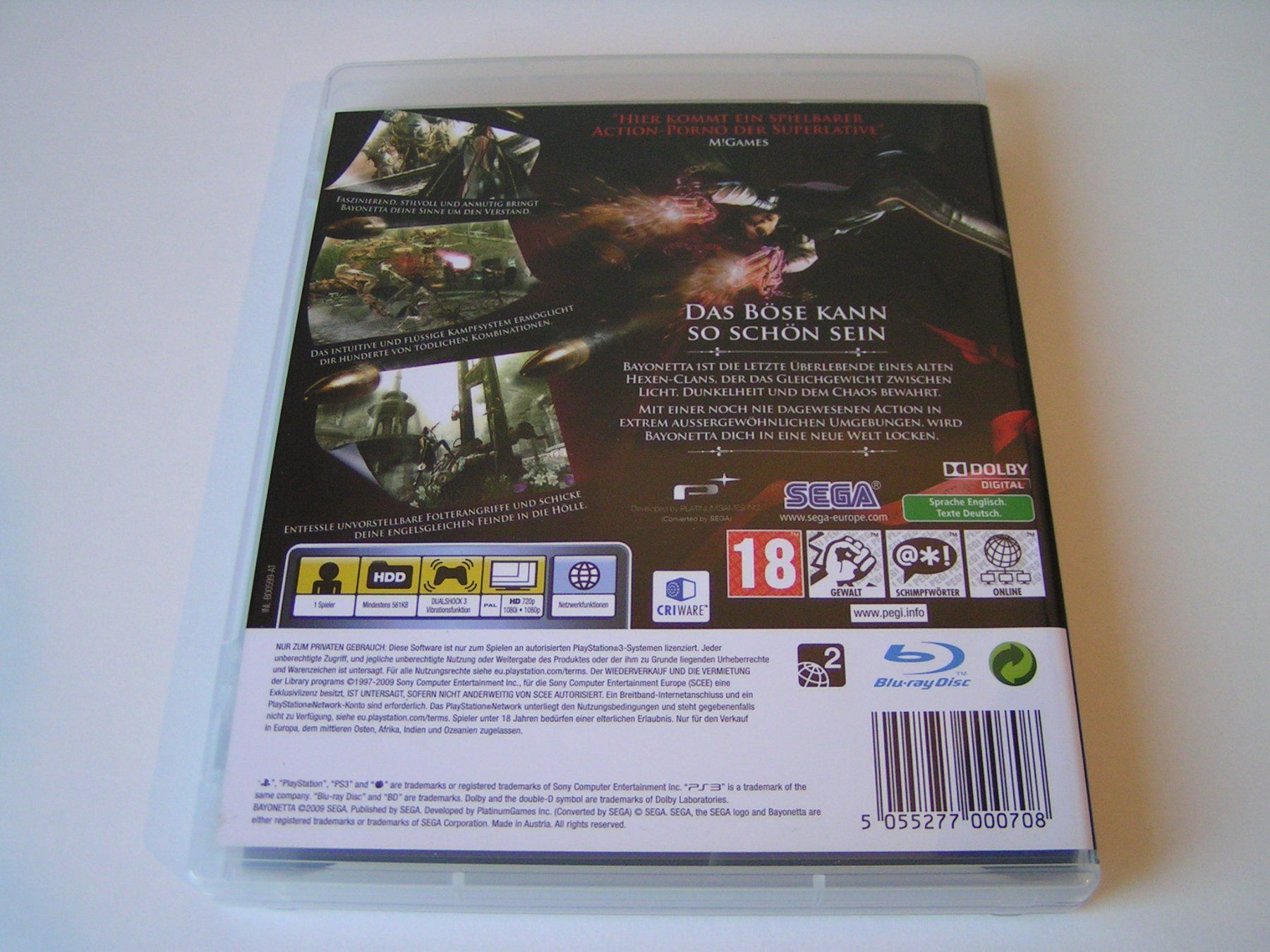 Giochi: PS3 Bayonetta – Nuovo (secondo la descrizione) da Pfungen venduto da Himbogame 1