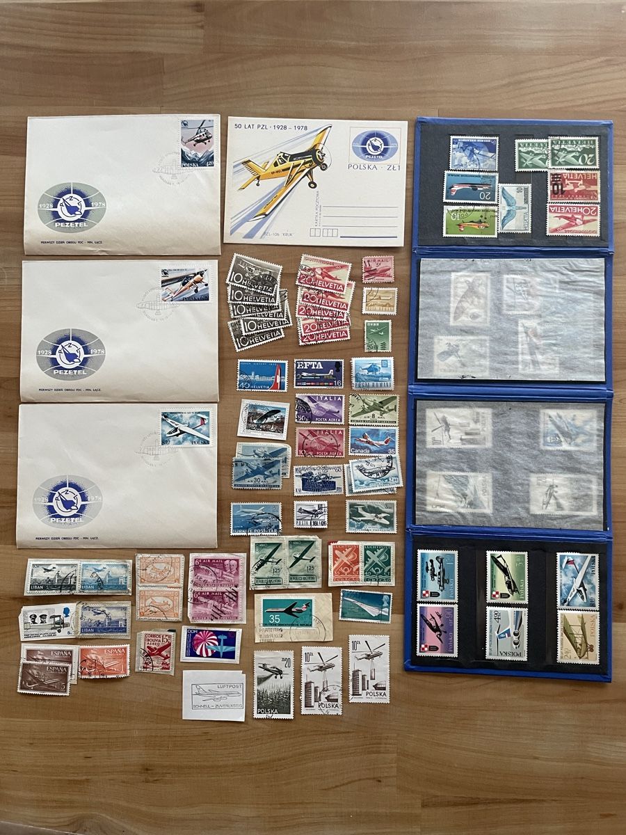 Tutti i francobolli: Flugzeug Briefmarken – Usato da Rümlang venduto da SchumBru10