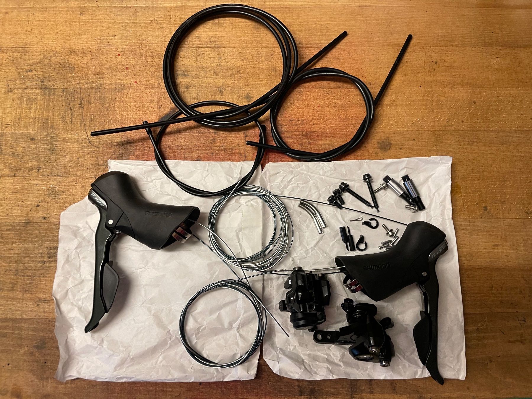 Shimano Pezzi di ricambio: Tiagra mechanisches Bremsset ungebraucht – Nuovo (secondo la descrizione) da Bauma venduto da sunny-chick