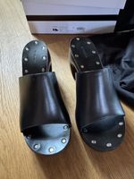 Givenchy Pantoletten Schwarz Gr. 38 Neuwertig Top Sommer