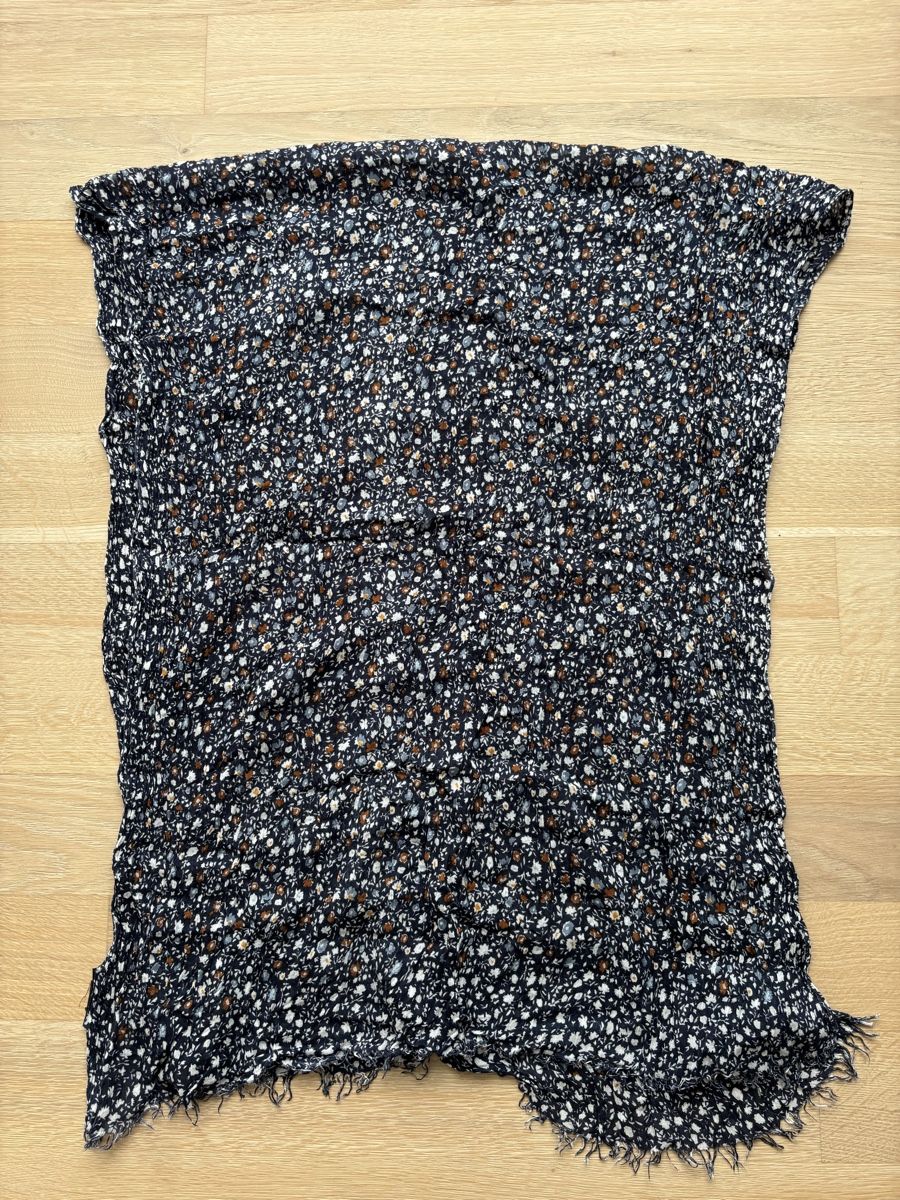 Marc O'Polo Foulard & Sciarpe: Schall Marco Polo gemuster – Usato da Gwatt (Thun) venduto da Bioethanol01 1