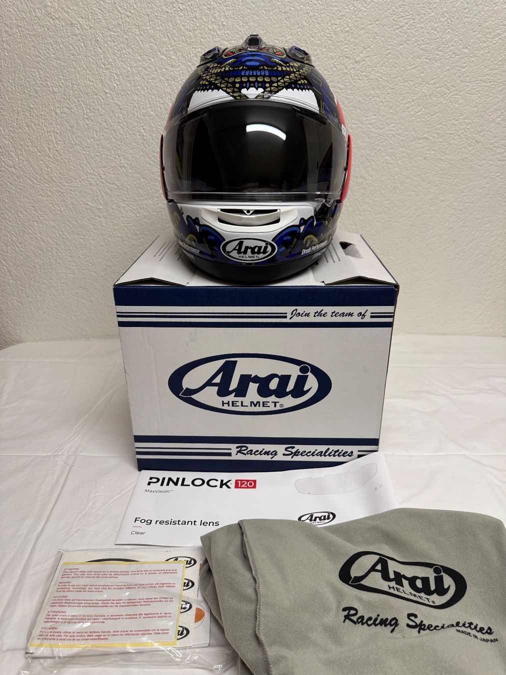 Arai Helme & Visiere: Arai RX-7V EVO Samurai Gr. L – Neu und originalverpackt aus Wetzikon ZH von Giloco 2