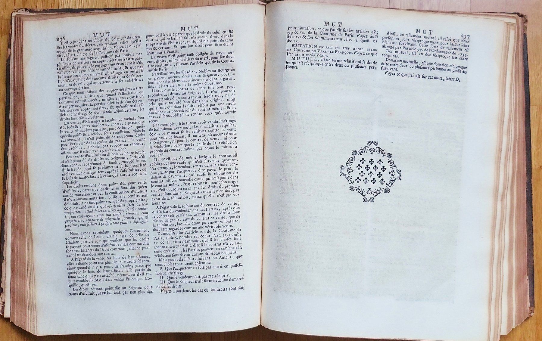Livres: Dictionnaire de Droit, Tome Second, 1754 – D'occasion à Muttenz par Mithrur 4