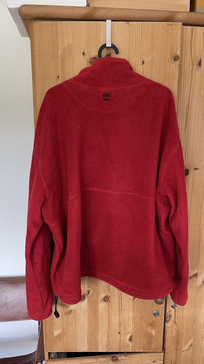 Maglioni & Felpe: Timberland Fleece Pullover Rot, Grösse L – Usato da Boniswil venduto da mel_6qgk 1