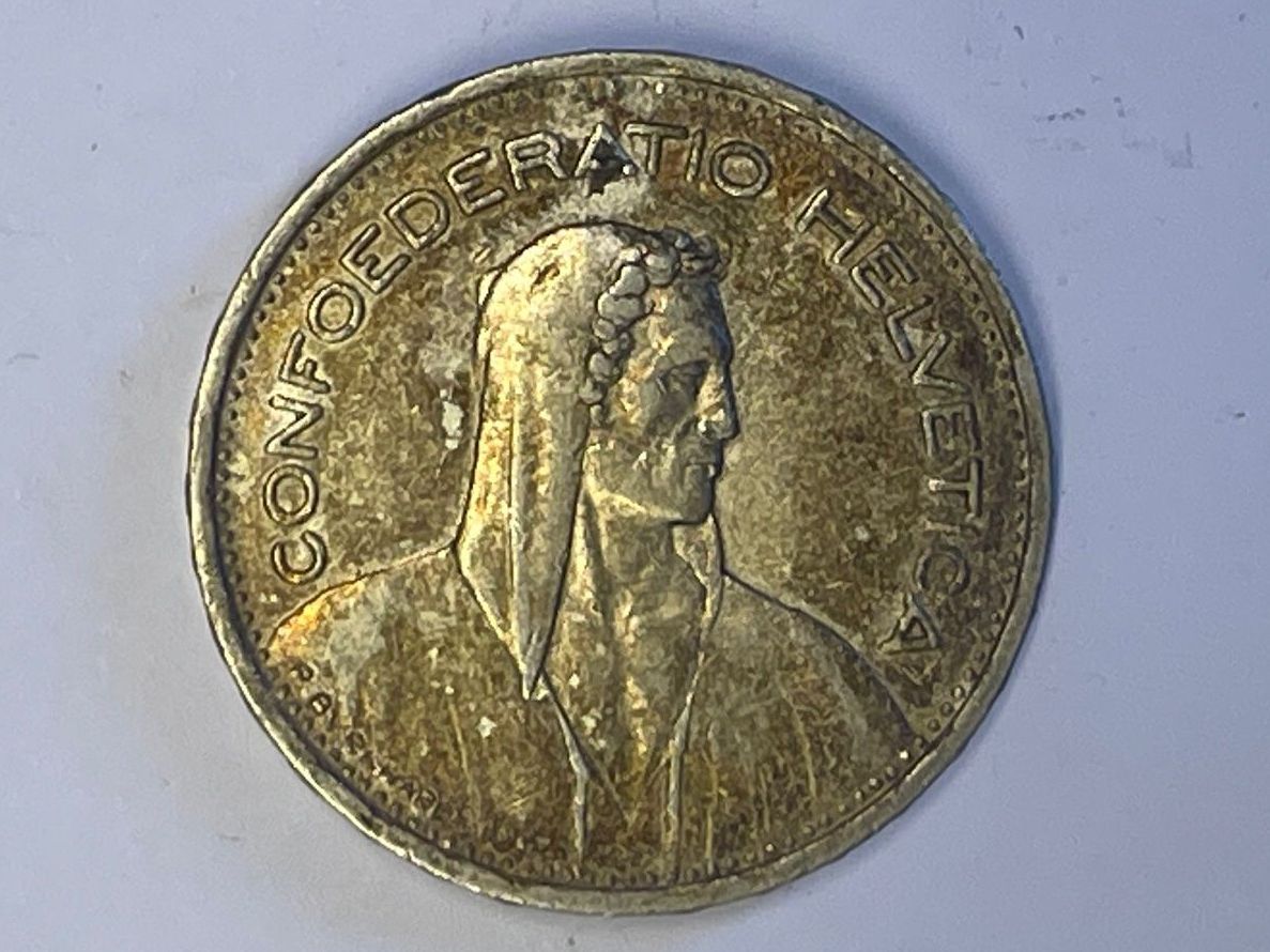 Tutti le monete: 5 Fr 1953 – Usato da Erlach venduto da rsci 1