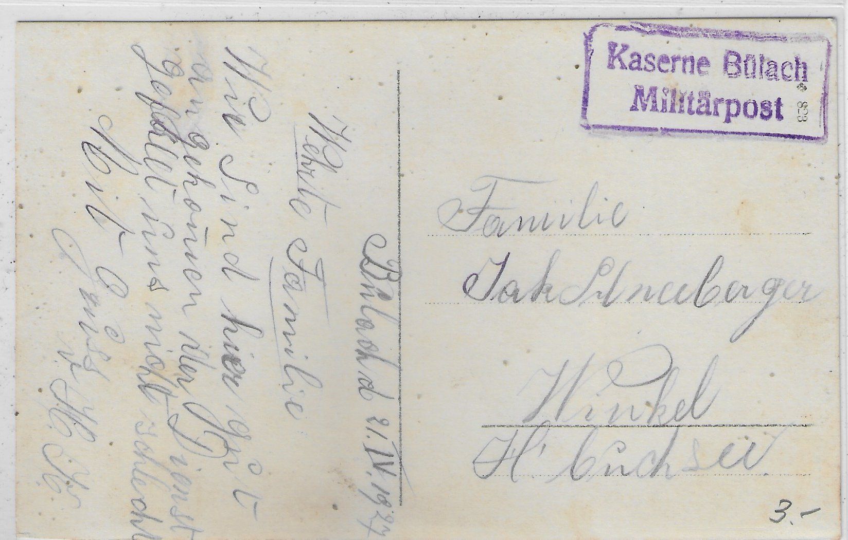 Cartoline postali: Drei Pferde im Zaumzeug – Usato da Ettingen venduto da Kartenplanet 1