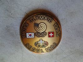 Medaille Swiss Olymic Team seoul 1988