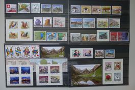2018: Jahresserie mit ET-Halbmond-Stempel Postpreis: 60.35.-