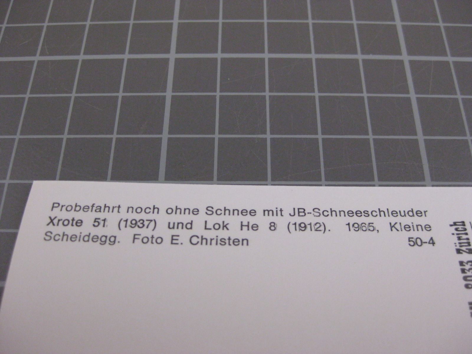 Cartoline postali: AK Kleine Scheidegg mit Schneeschleuder  – Nuovo (secondo la descrizione) da Malters venduto da Marosko 2