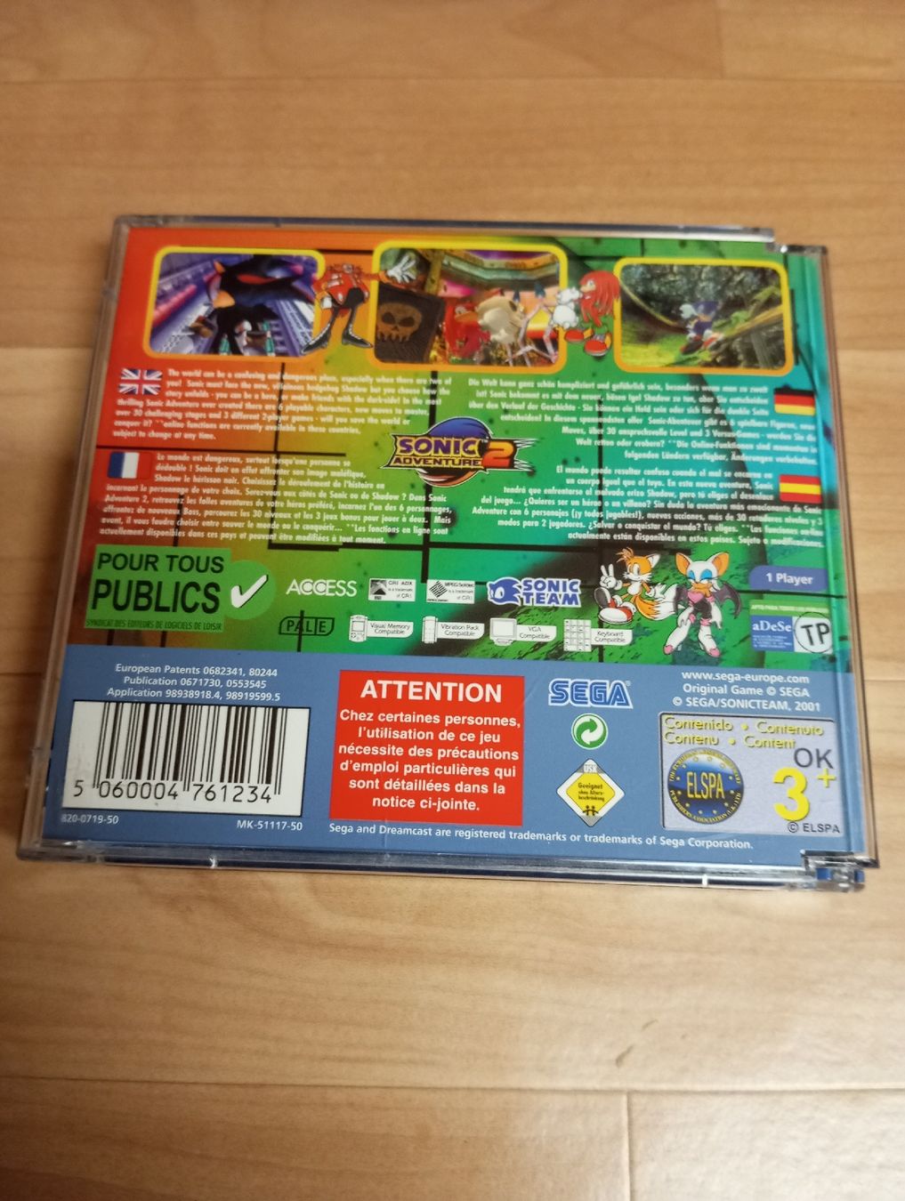 Sega Giochi: Sonic Adventure 2 Dreamcast – Usato da Cottens FR venduto da magnius01 2