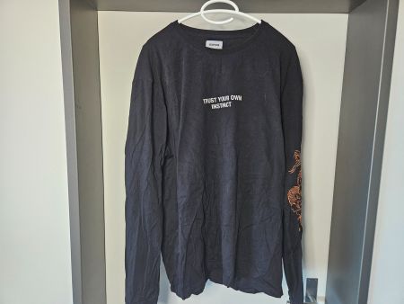 YOURTURN Longsleeve schwarz mit Schlange Gr. XXL