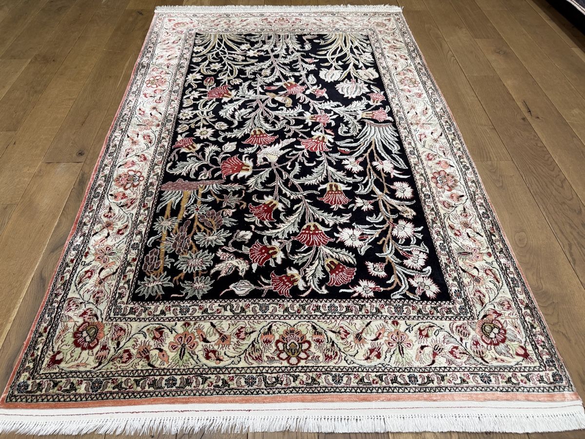 Tappeti: Einzigartiger echter Ghom Seidenteppich - 100% Perserteppich – Usato da Bennau venduto da Mayer_Carpets 1