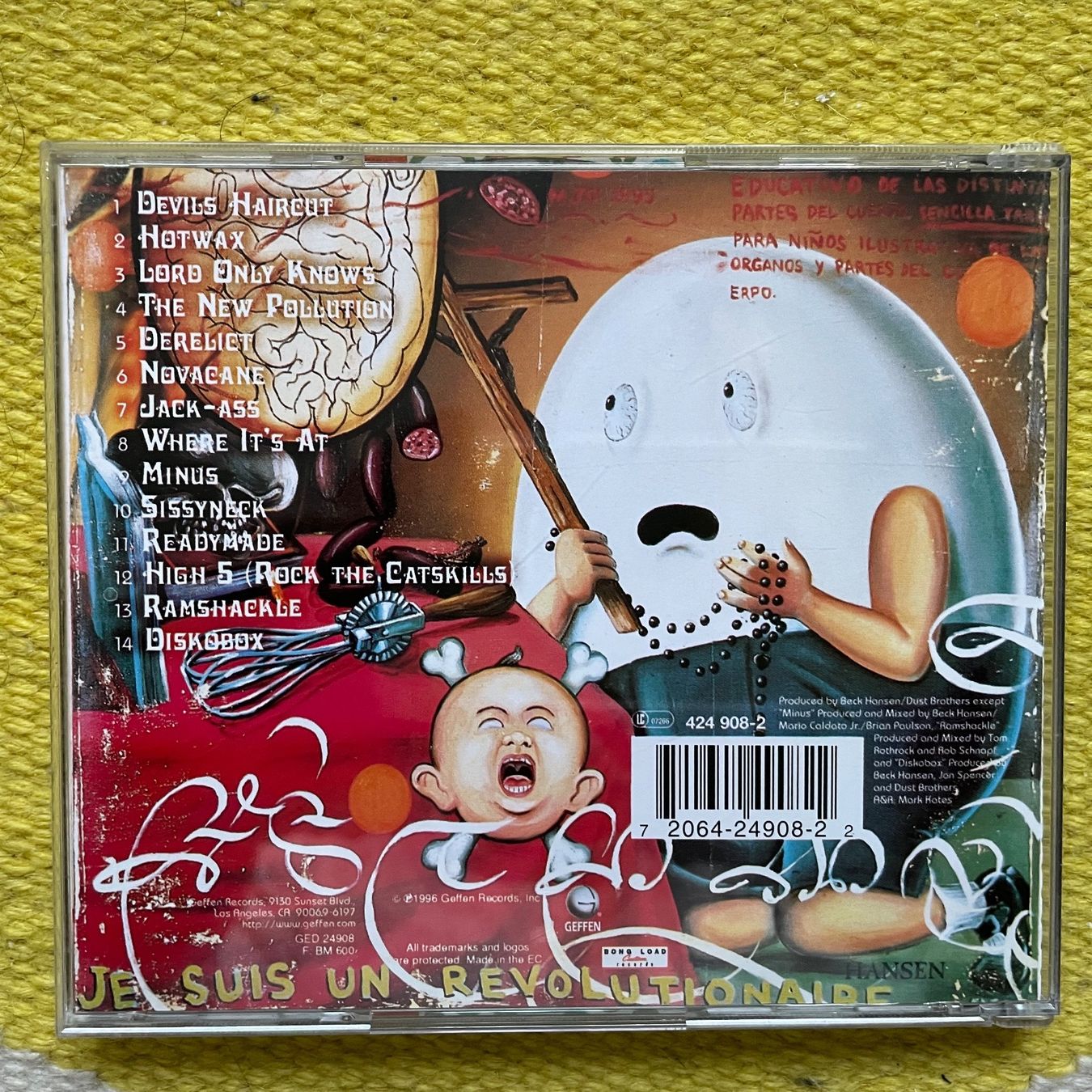 CDs: BECK-ODELAY – Gebraucht aus Rorschacherberg von CD-Roli 1