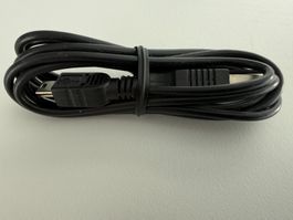 USB-Kabel, USB-A auf USB Mini, Schwarz, 1.3m, Fabrikneu