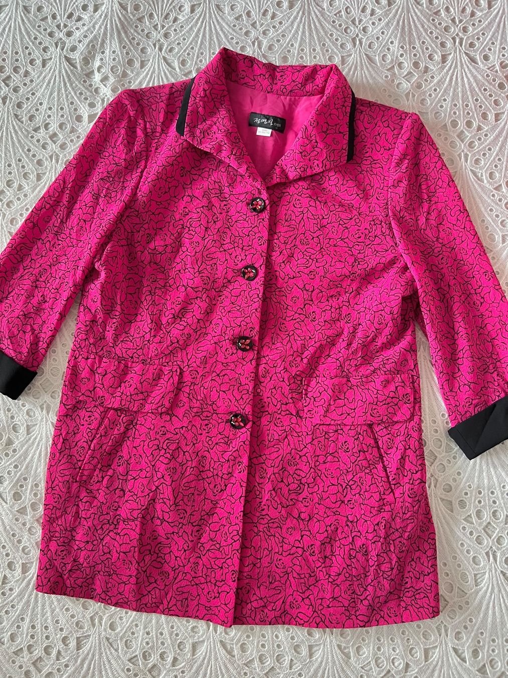 Giacche: Klassisches Blazer Jacke Damen Rosa Gr M – Usato da Frenkendorf venduto da Style365 6