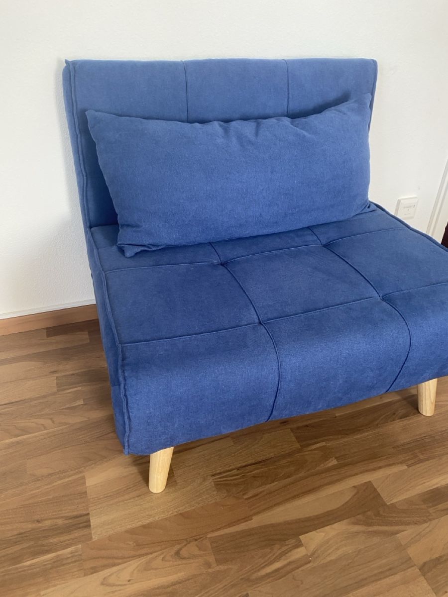 Liegen & Liegestühle: Blue Sofa Bed Chair good condition – Neu (gemäss Beschreibung) aus Hünenberg von cho_q9v2