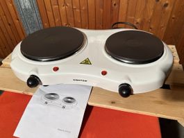 Doppelkochplatte von United neu