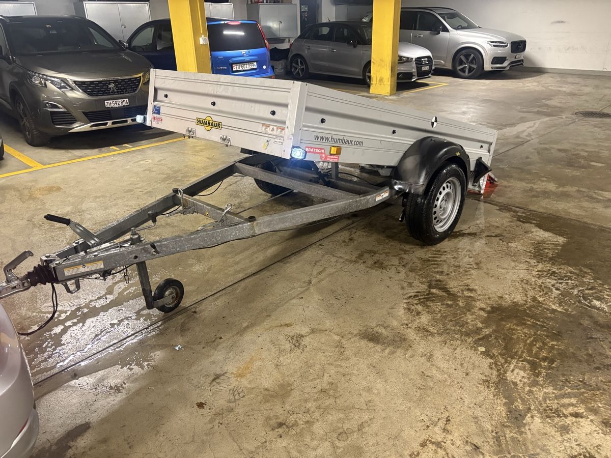Humbaur Rimorchi: Humbaur Anhänger H13K – Usato da Dietikon venduto da zile_zh 4