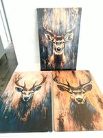 3er Wandbilder Serie Van Gogh Motiv 🛡️ neu 90x45 cm