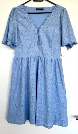 blau Mohito Kleid  Größe L 40