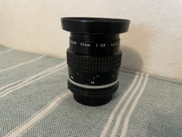 Nikon Micro-Nikkor 55mm 1:2.8 Objektiv - Top Zustand!
