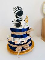 Windeltorte nach Wunsch – Farbe & Grösse wählbar (Babygesche