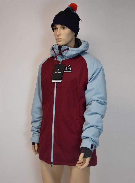 Zimtstern Herren Skijacke Snowboard Jacke/d.rot/h.blau /Gr.L | Kaufen ...
