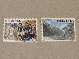 Schweiz 1999 – ZNr. 983–984 – General Suworow ET