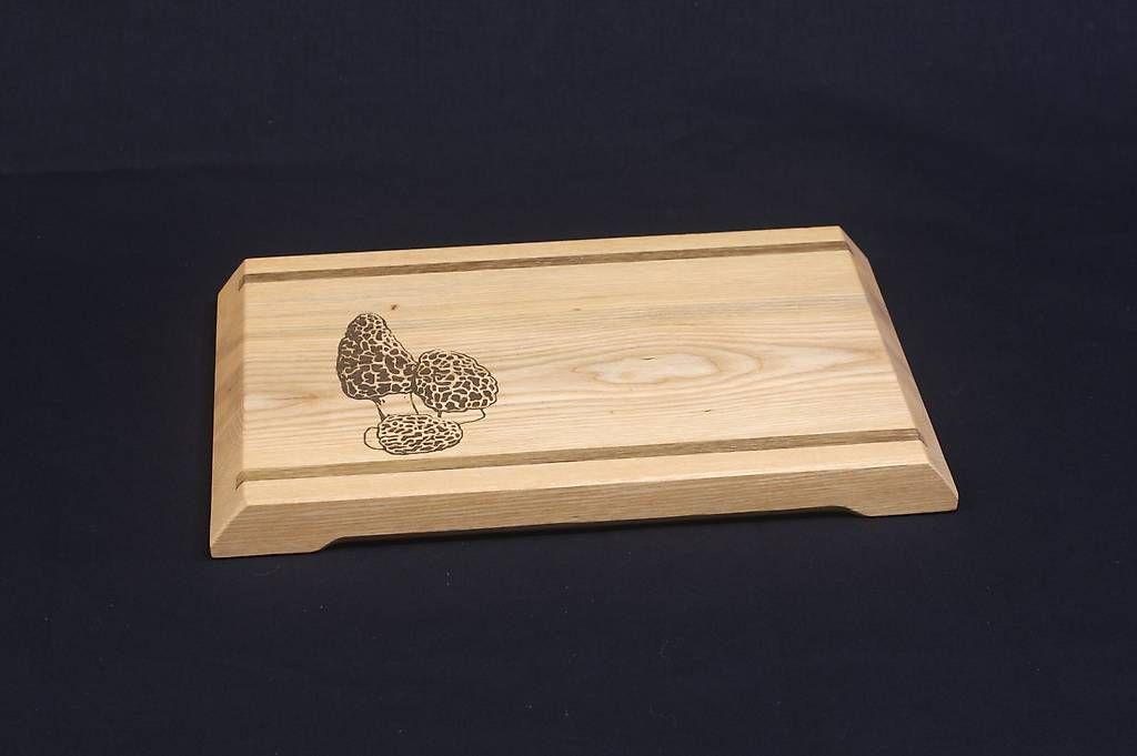 Komplettküchen: Planche à découper Incrustation Morilles  – Gebraucht aus Cernier von Dgege-L
