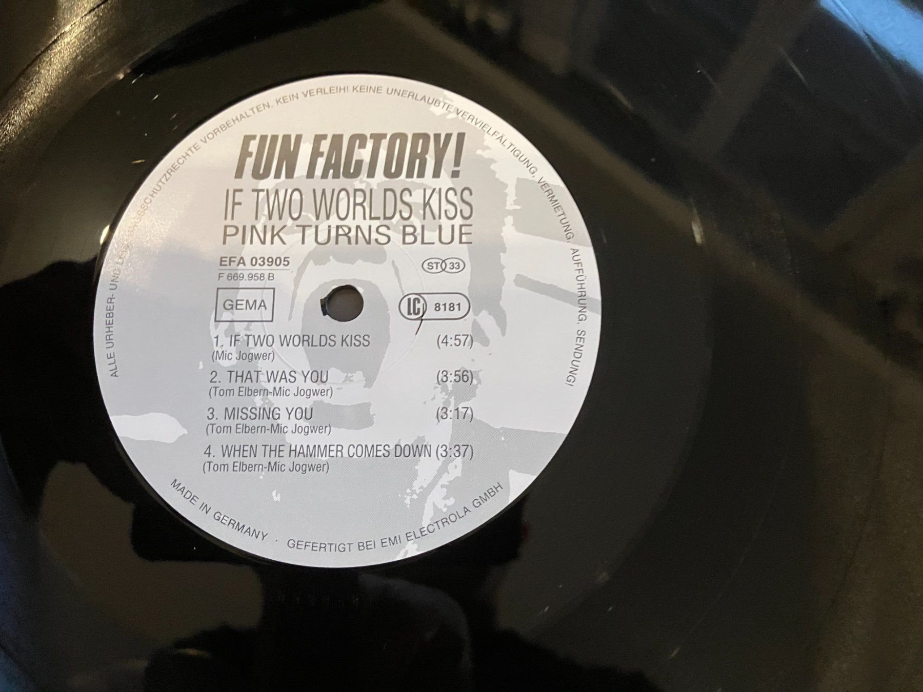Schallplatten: Pink Turns Blue – Gebraucht aus Aarwangen von Jukebox3 8