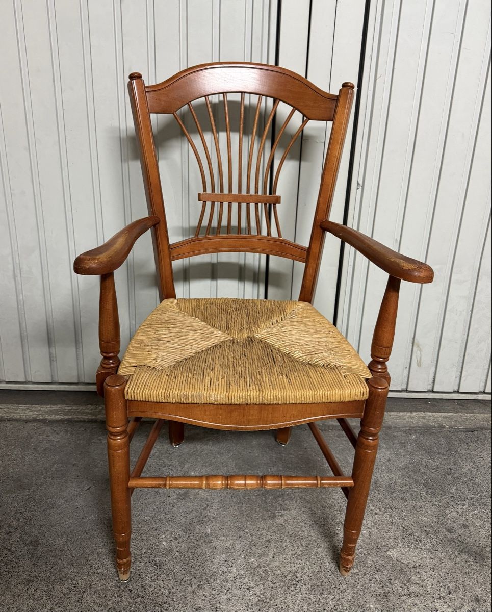Sedie: Fauteuil / Chaise vintage provençale – Usato da Genève venduto da monica24