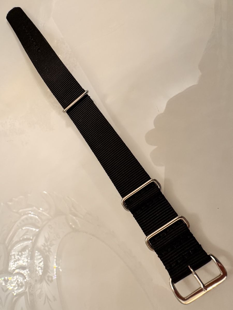 Nastri decorativi: New Black Nylon Watch Strap 18mm Band Replacement! – Nuovo (secondo la descrizione) da Zürich venduto da 613_g8jy 3